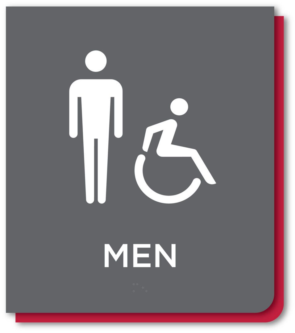 teton standard sign family for interior wayfinding and identification