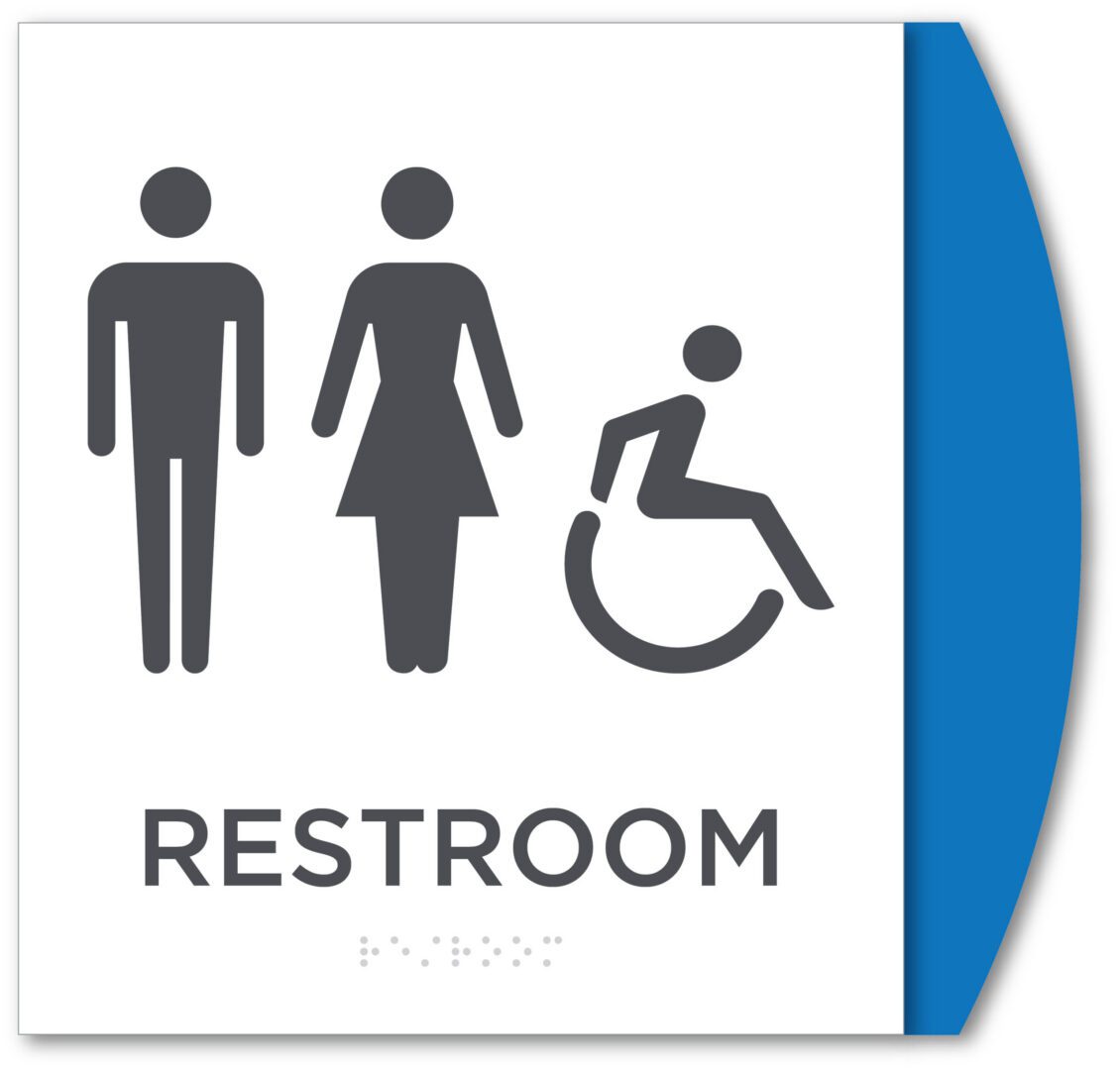 acadia standard sign family for interior wayfinding and identification