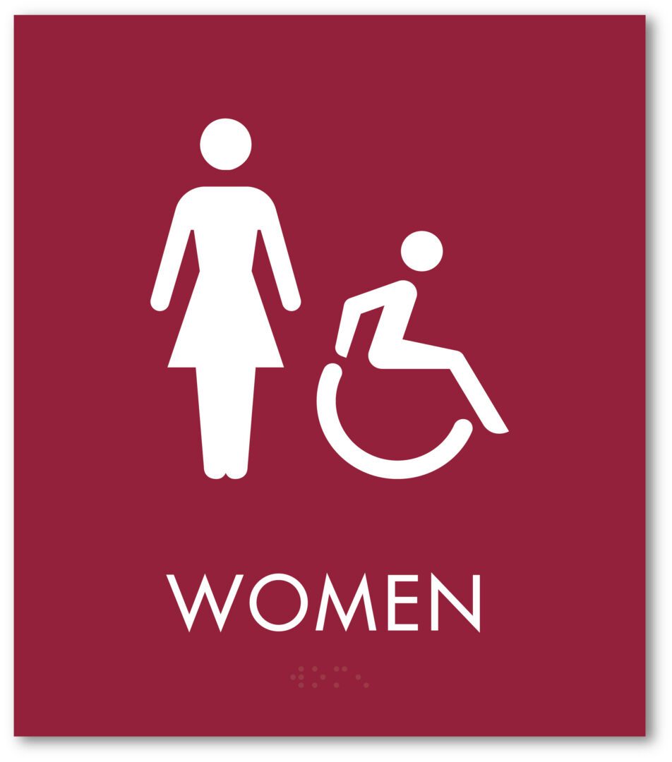 pinnacle standard sign family for interior wayfinding and identification