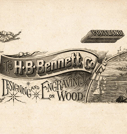 _H.B. Bennett Co. advertisement design new