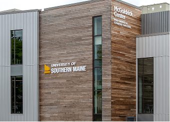 McGoldrick Center exterior at University of Southern Maine